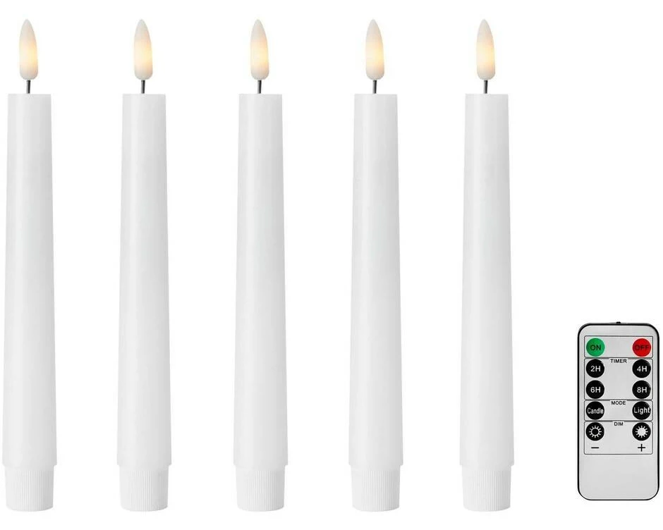 Markslöjd LED-Kerzen Set Wax 20 cm