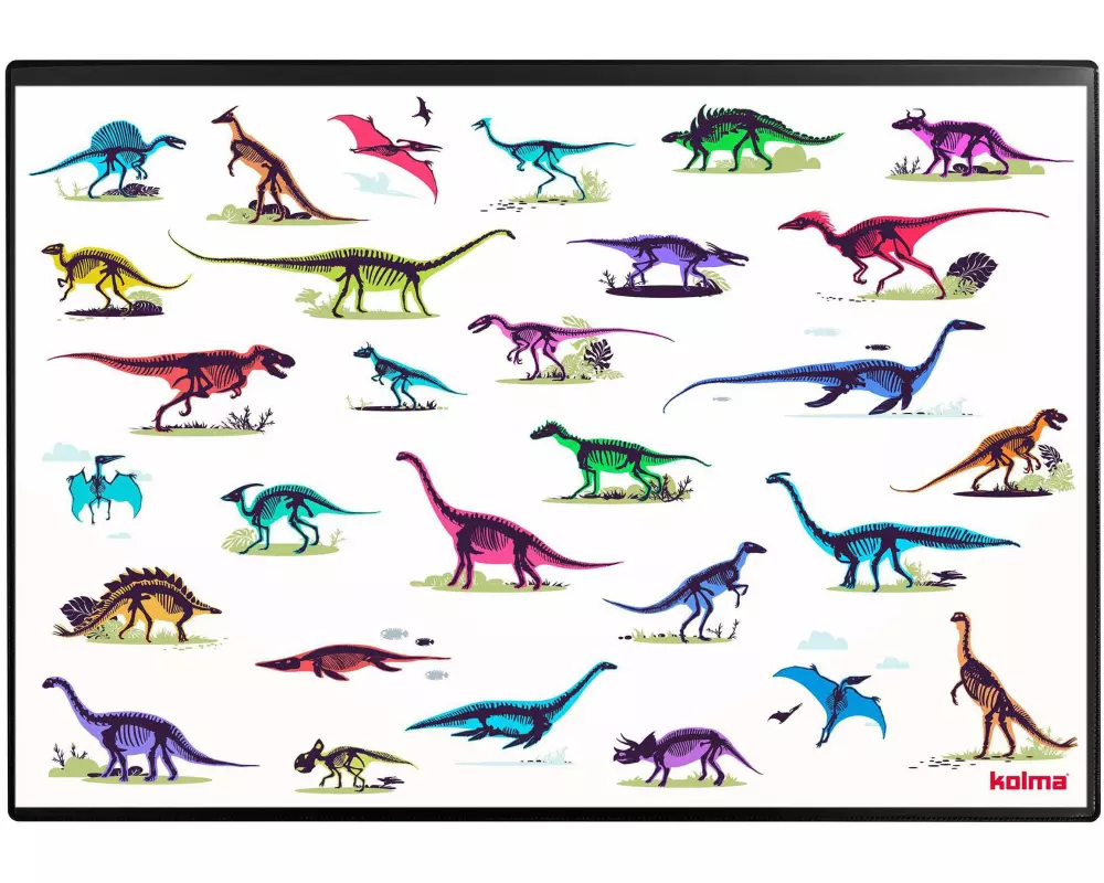 Kolma Schreibunterlage Undercover Poster Dinosaurier, 50 x 34 cm