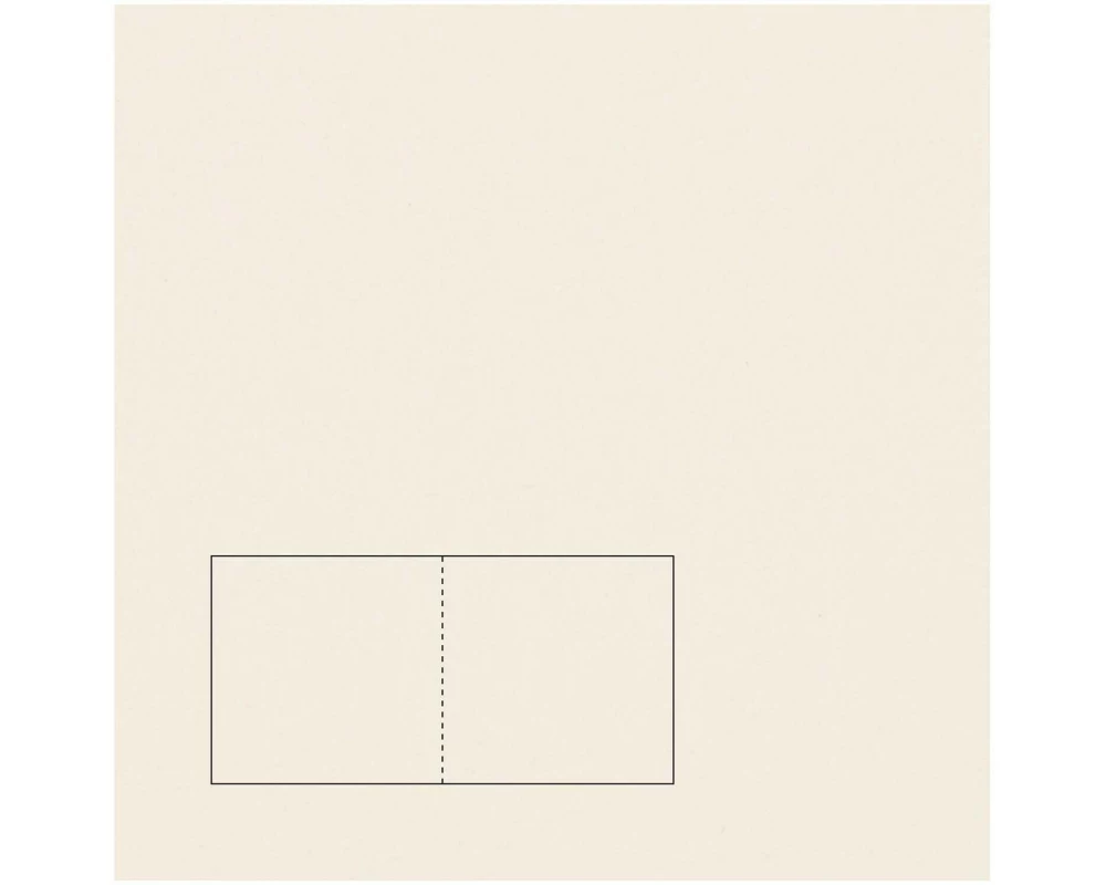 Rico Design Paper Poetry Essentials Q Karte Hellgelb