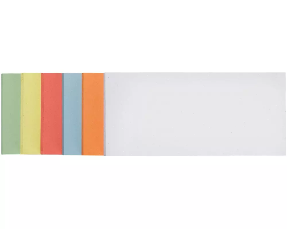 Franken Moderationskarten 20.5 x 9.5 cm, Sortiert, 500 Stück