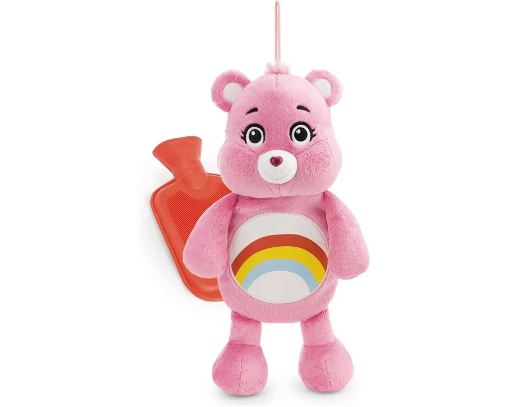 Nici Wärmflasche Glücksbärchis Hurrabärchi, 300 ml, 40 cm, Pink