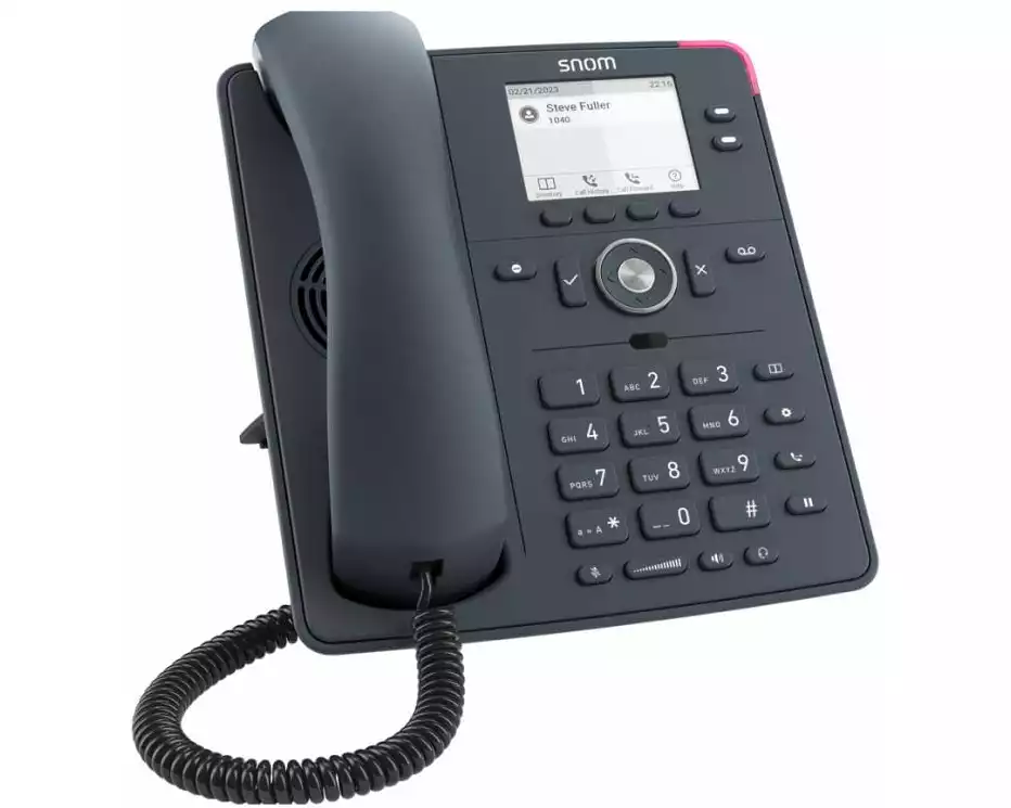 snom Tischtelefon D150 Schwarz