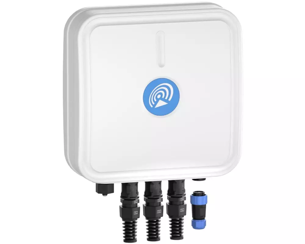 QuWireless QuCam C240AC Outdoor LTE PoE RUT241 und TSW100