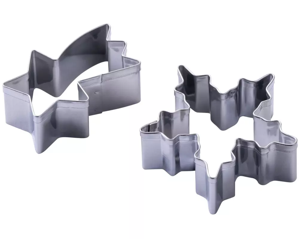 Zenker Guetzli-Ausstecher Schneeflocke und Komet 2-teilig