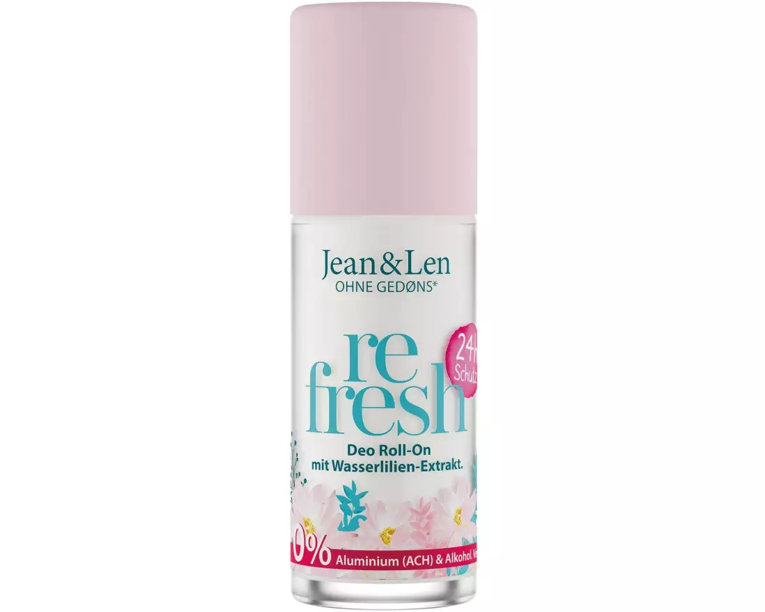 Jean & Len Deo Roll-On Balsam Wasserlilie 50 ml