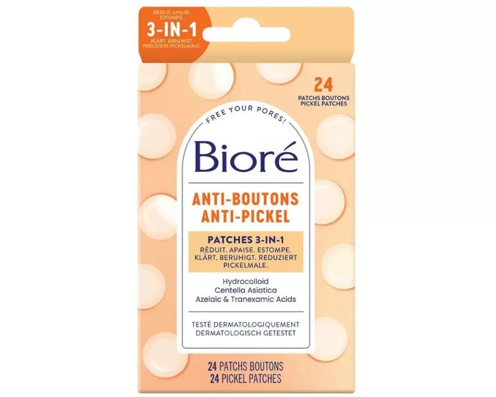 Bioré Anti-Pickel Patches 3 in 1 24 Stück