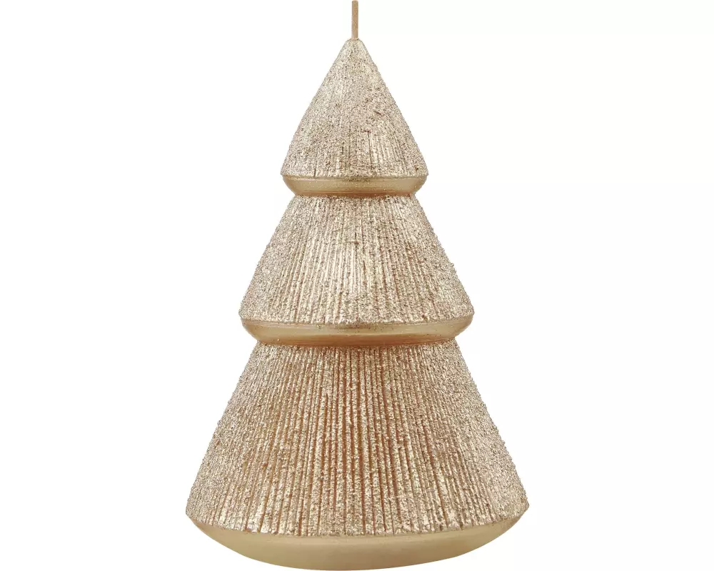 EGLO Weihnachtskerze Tanne Balezze Champagner