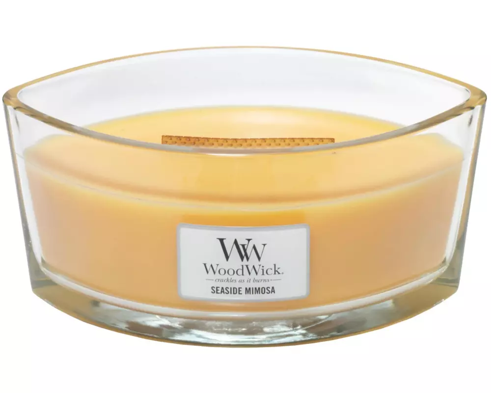 Woodwick Duftkerze Seaside Mimosa Ellipse