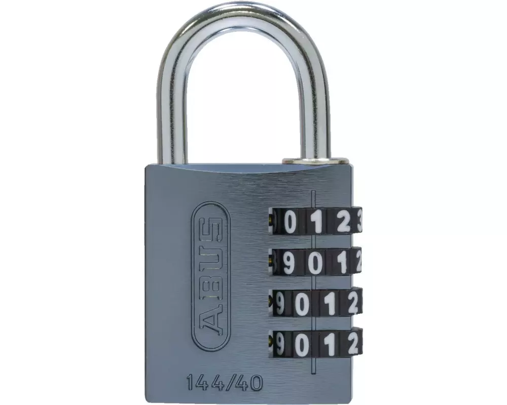 Abus Zahlenschloss 144/40 Silbergrau
