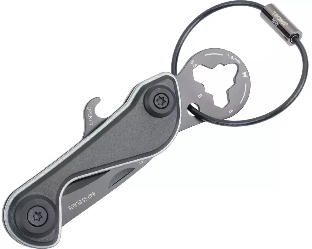 Troika Schlüsselanhänger Parcel Cut & Cart Mini-Werkzeug