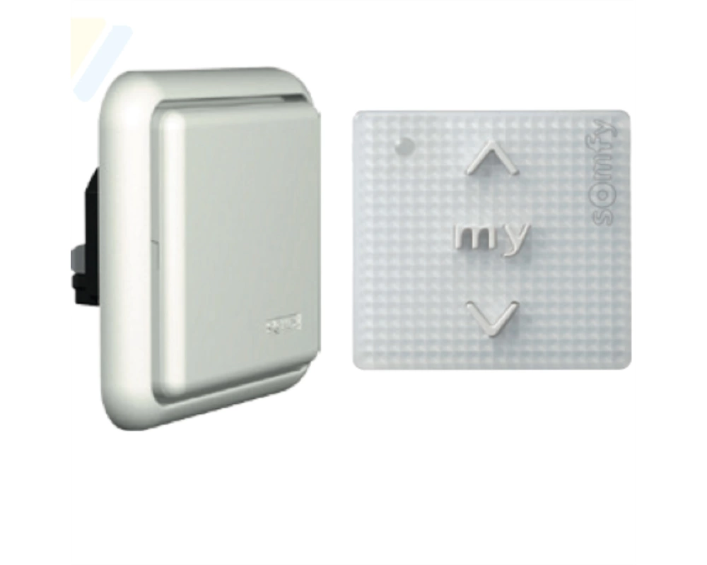 AV Stumpfl Somfy Funksfernsteuerungs-Set, In-Wall Recieiver RTS + Situo 1, weiß