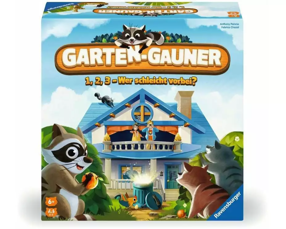 Ravensburger Familienspiel Garten-Gauner -DE-