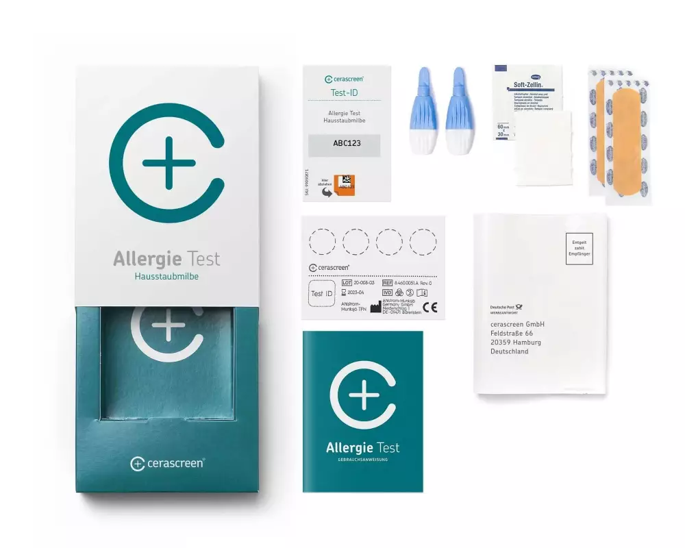 Cerascreen Allergie-Testkit Hausstaubmilbe 1 Stück