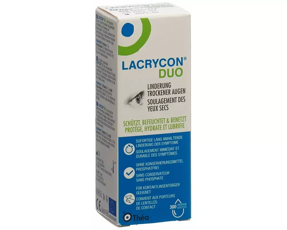 Théa Augentropfen Lacrycon Duo Tropfen 10 ml
