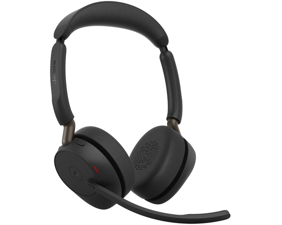 Jabra Headset Evolve3 65 Stereo MS, USB-C, Ladestation