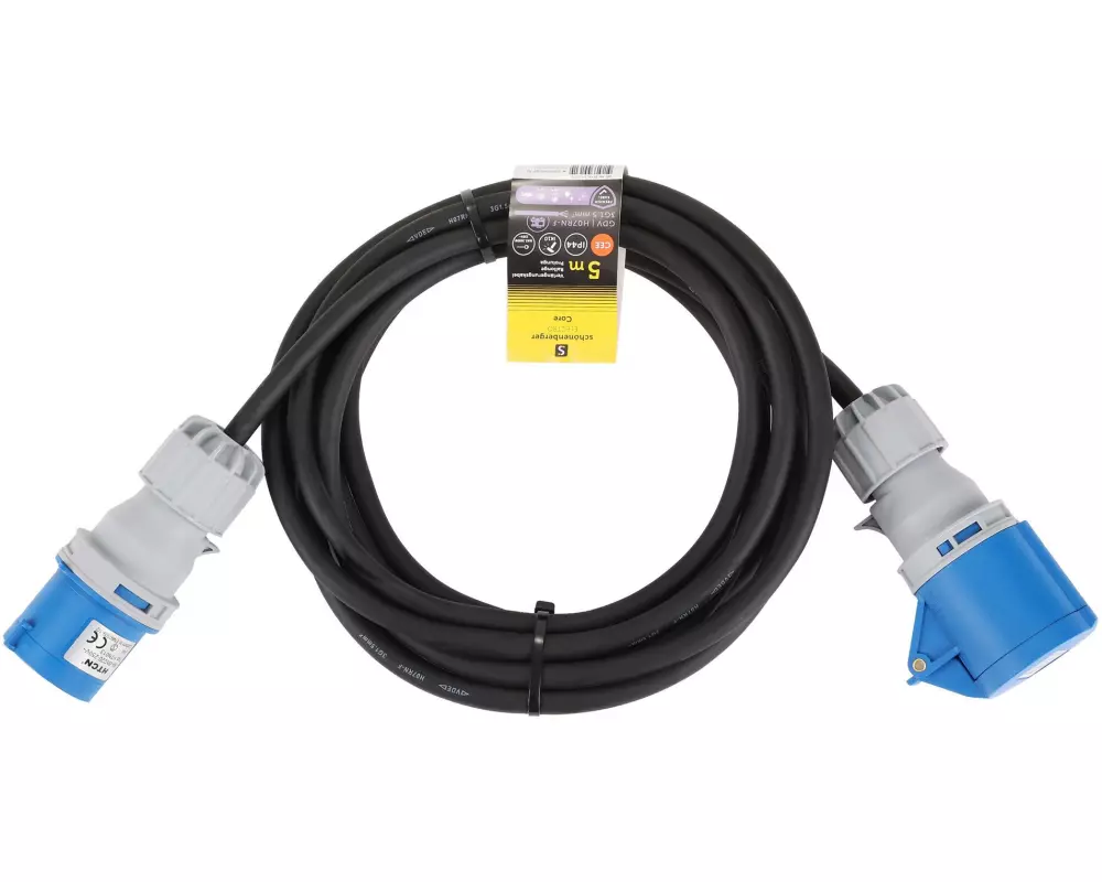 Schönenberger Verlängerungskabel CEE 3P IP44 5m H07RN-F 3G1.5 mm2