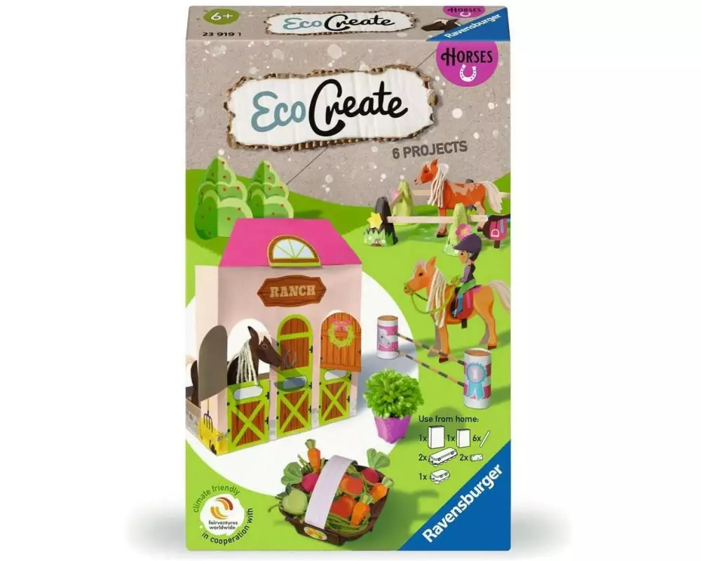 Ravensburger Bastelset EcoCreate – Horses