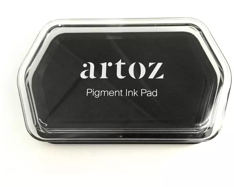 Artoz Stempelkissen Schwarz
