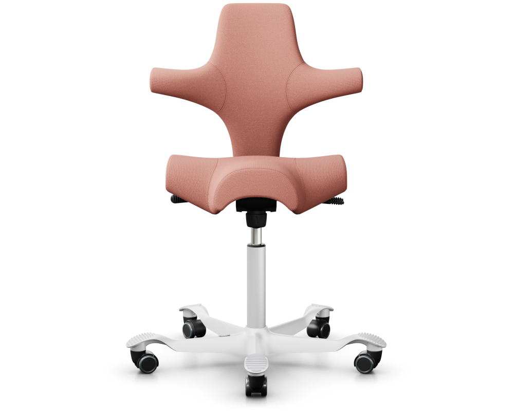 HAG Bürodrehstuhl Capisco 8106 8106-STD peach/weiss
