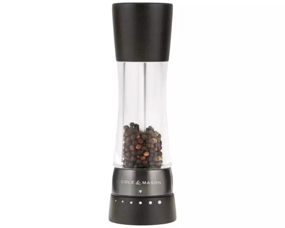 Cole&Mason Pfeffermühle Derwent 19 cm, Schwarz