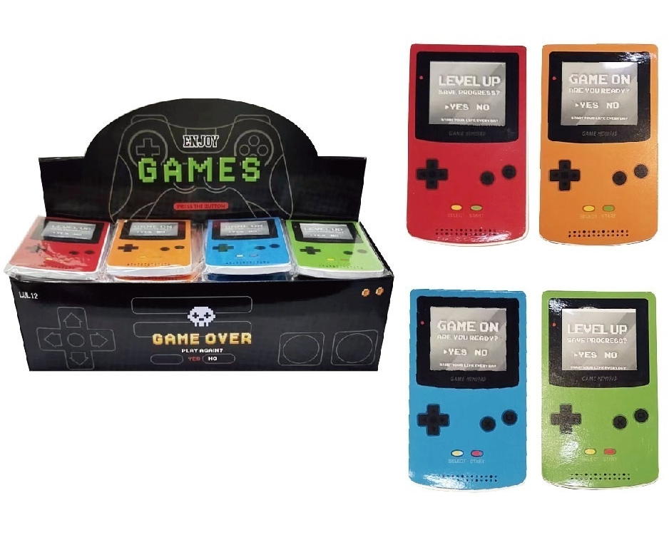 ROOST Notizblock Game GMN-001 assortiert