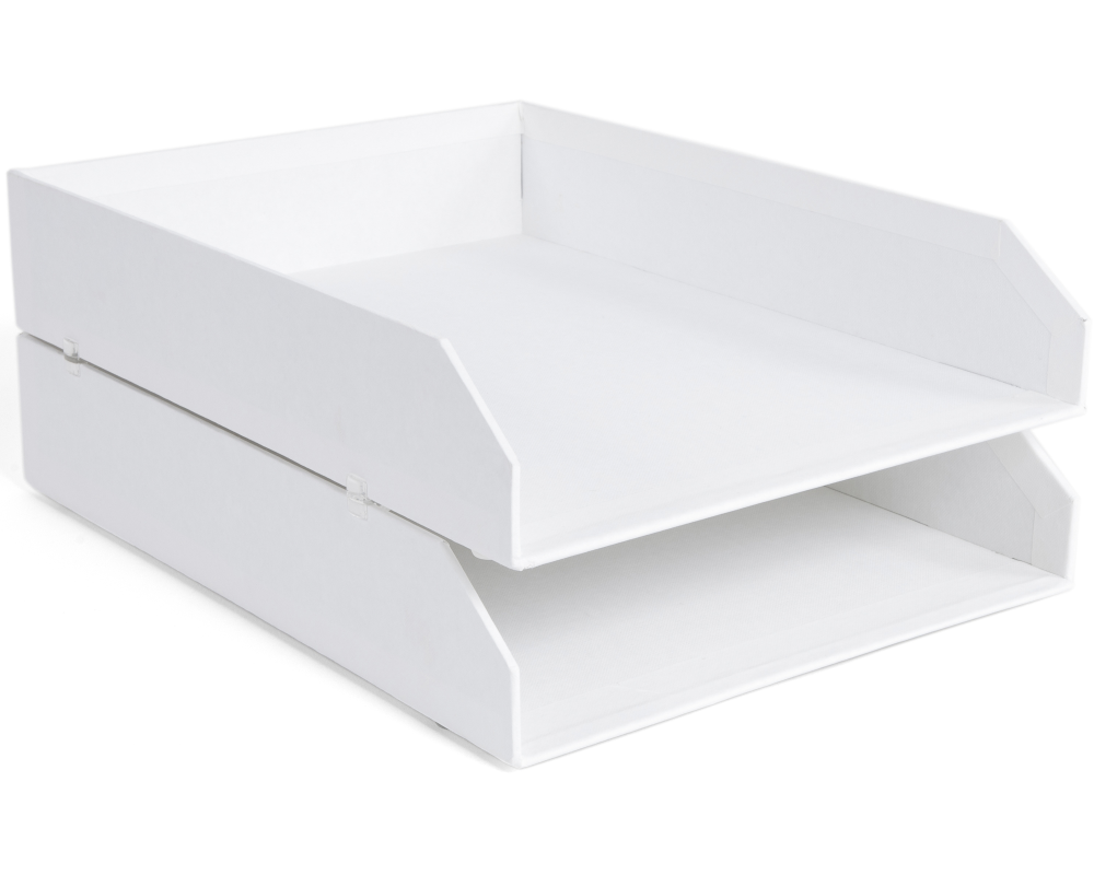 BIGSO BOX OF SWEDEN Briefablage Hakan A4 789245501N 2er-Set, weiss