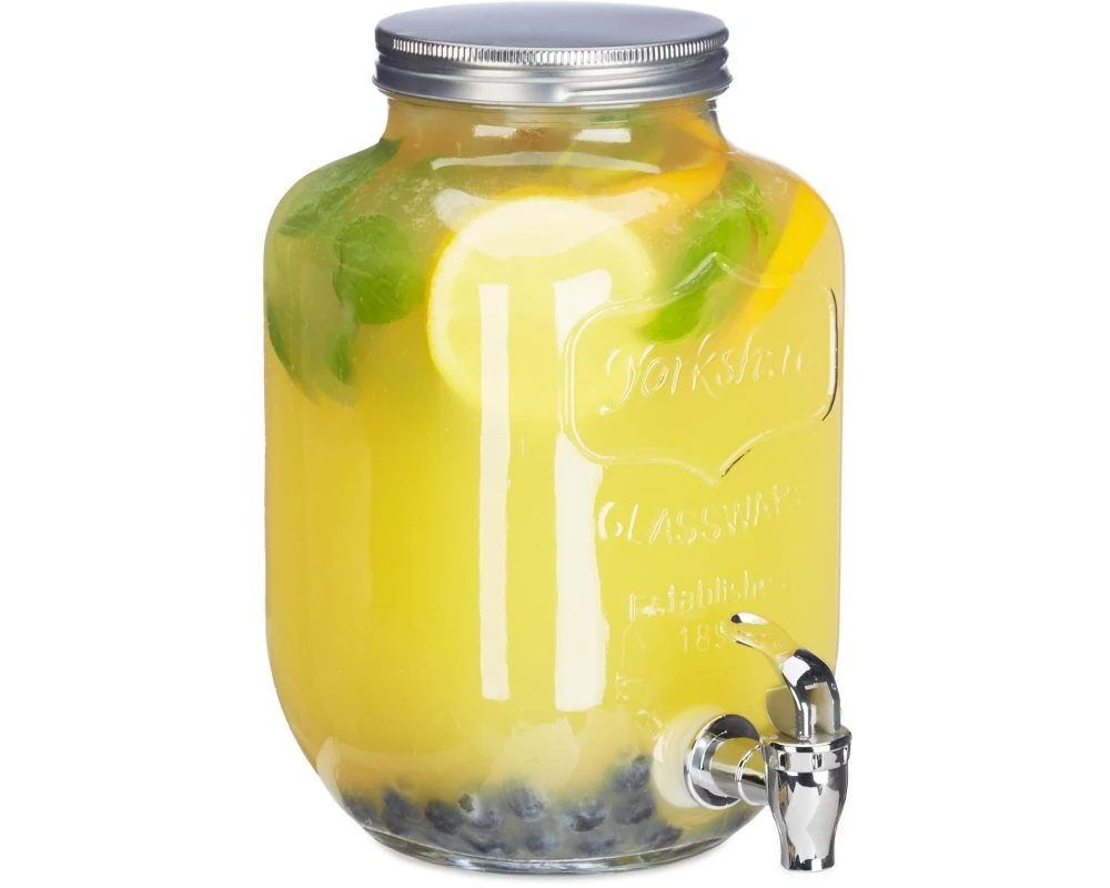 relaxdays Getränkespender 3.5 Liter