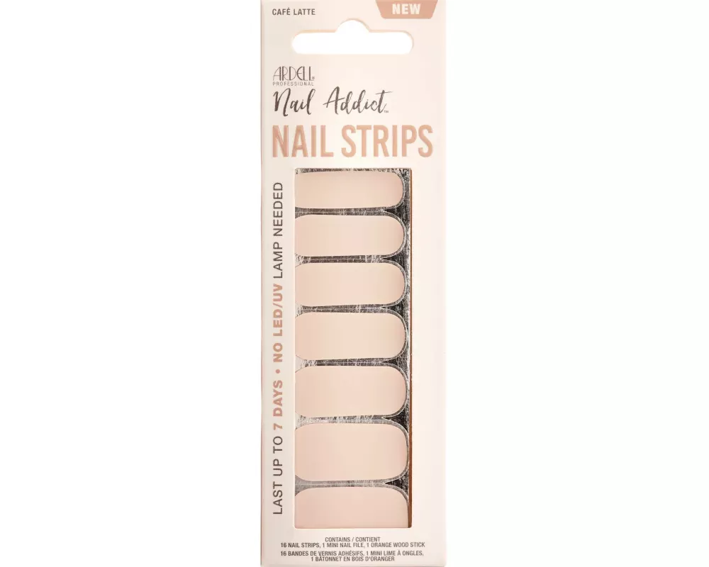 Ardell Nail Strips Café Latte 16 Stück