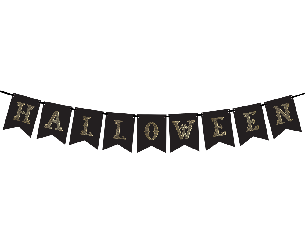 PARTYDECO Girlande 1.75m GRL47 Halloween