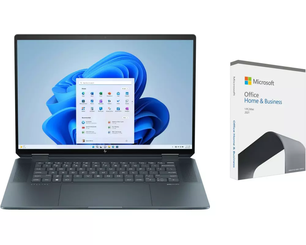 HP Notebook Spectre x360 16-aa0790nz + Office Home & Business