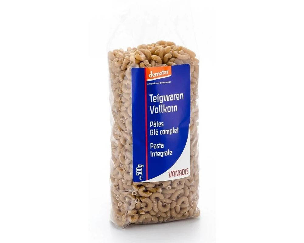Vanadis Hörnli Vollkorn, Demeter 500 g