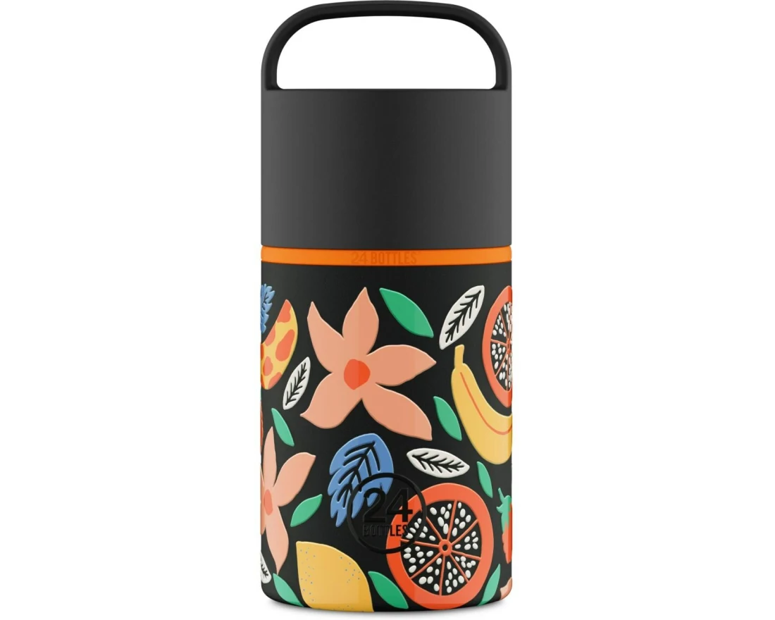 24Bottles Thermosflasche Spin 480 ml, Tropical Noir