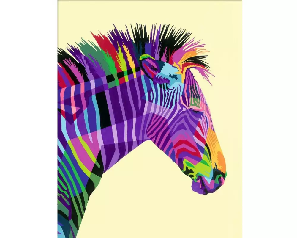 Ravensburger Malen nach Zahlen CreArt Funky Zebra