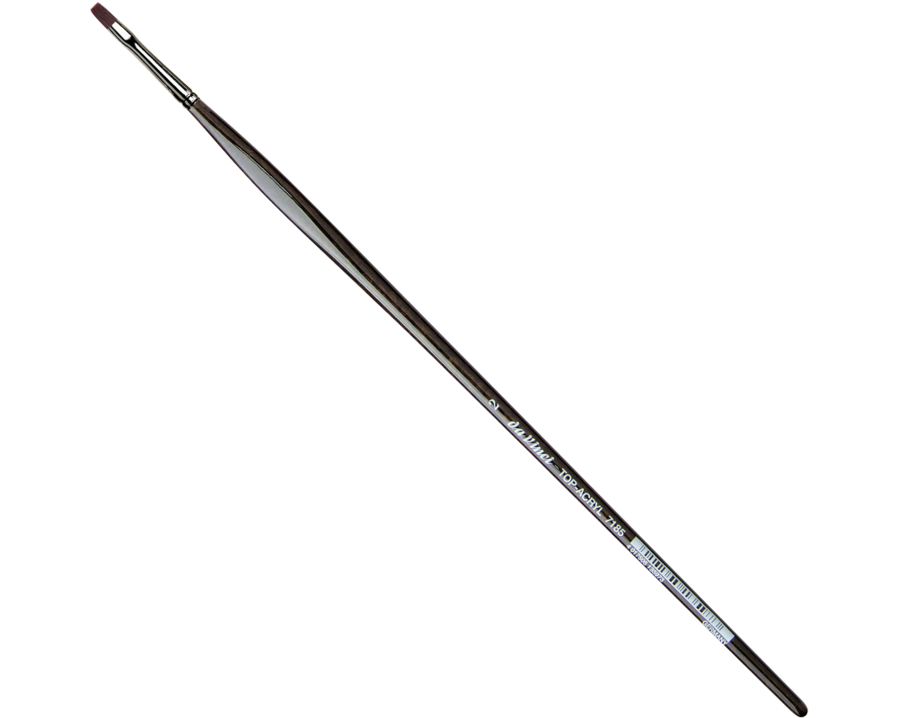 DA VINCI Flachpinsel Top Acryl VA-7185_2 Grösse 2, Synthetik