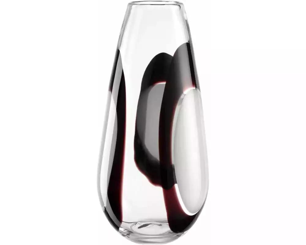 Leonardo Vase Occhi Bianchi 38 cm, Weiss