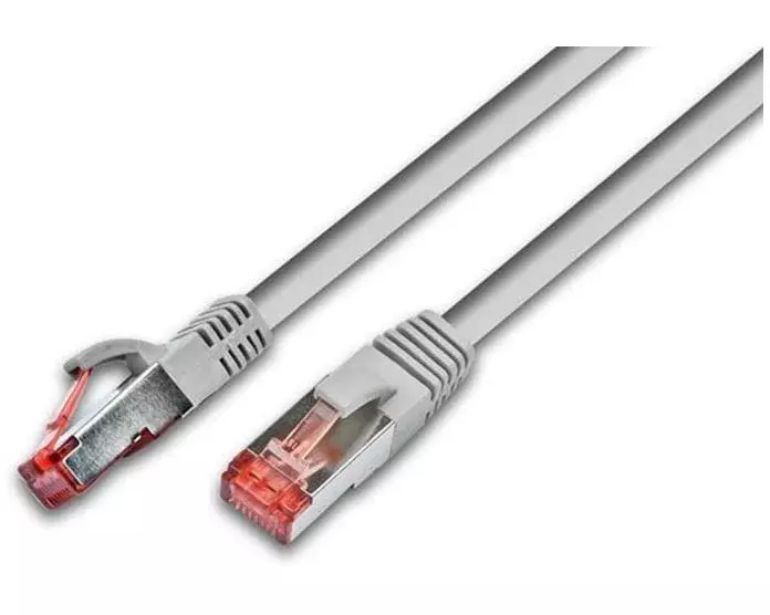 Wirewin Patchkabel RJ-45 - RJ-45, Cat 6, S/FTP, 5 m, Grau