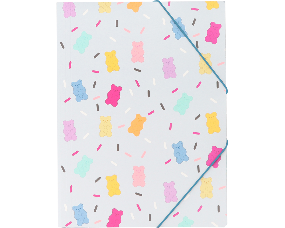ANCOR Gummibandmappe A4 122633 B'Log Sweet Candy