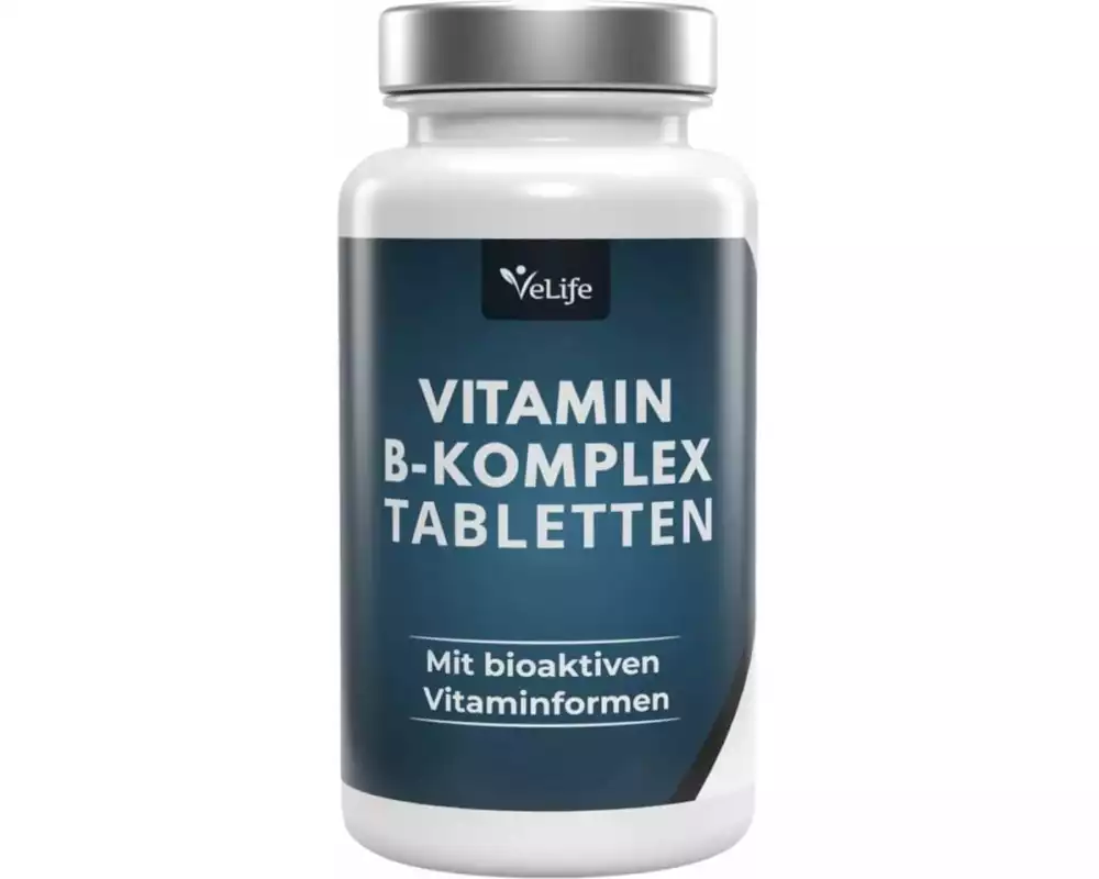 VeLife Vitamin B Komplex bioaktiv 120 Tabletten