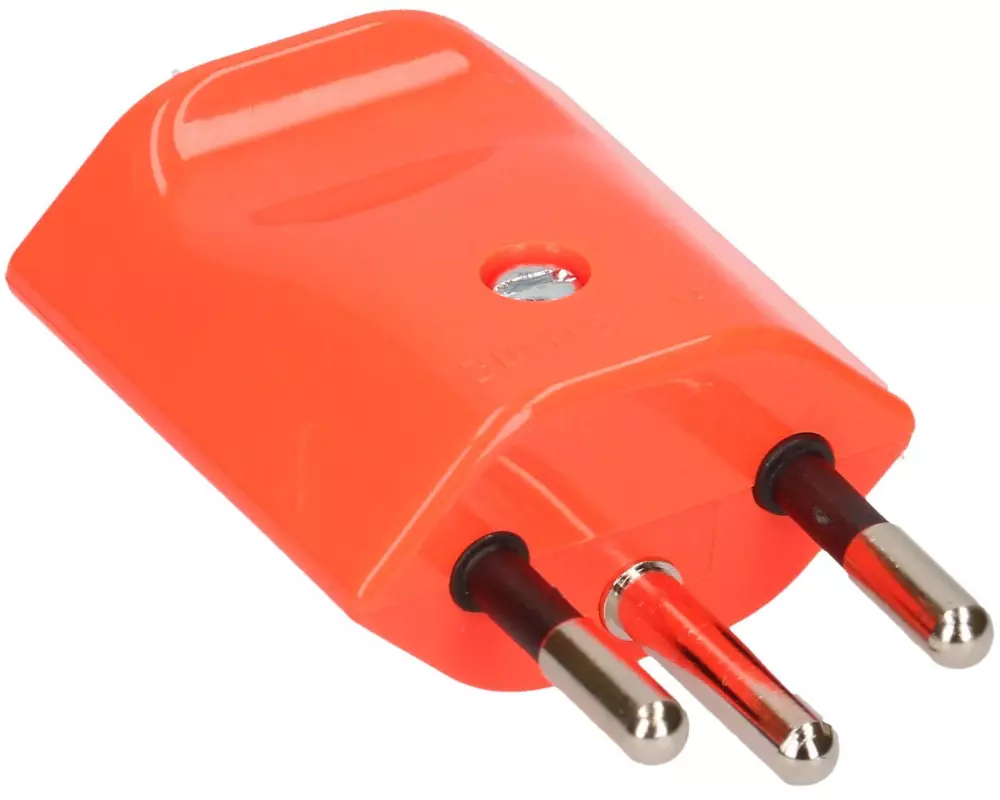 Max Hauri Montagestecker 250 V, Rot, 1 Stück