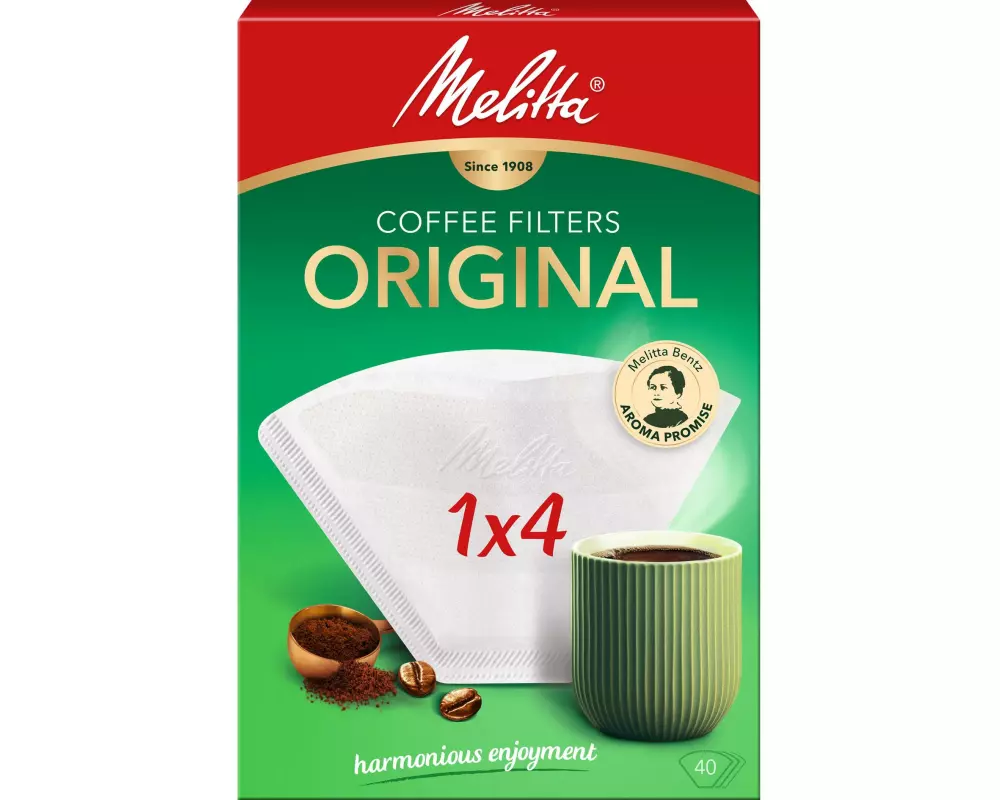 Melitta Filtertüte Original 1 x 4, 40 Stück