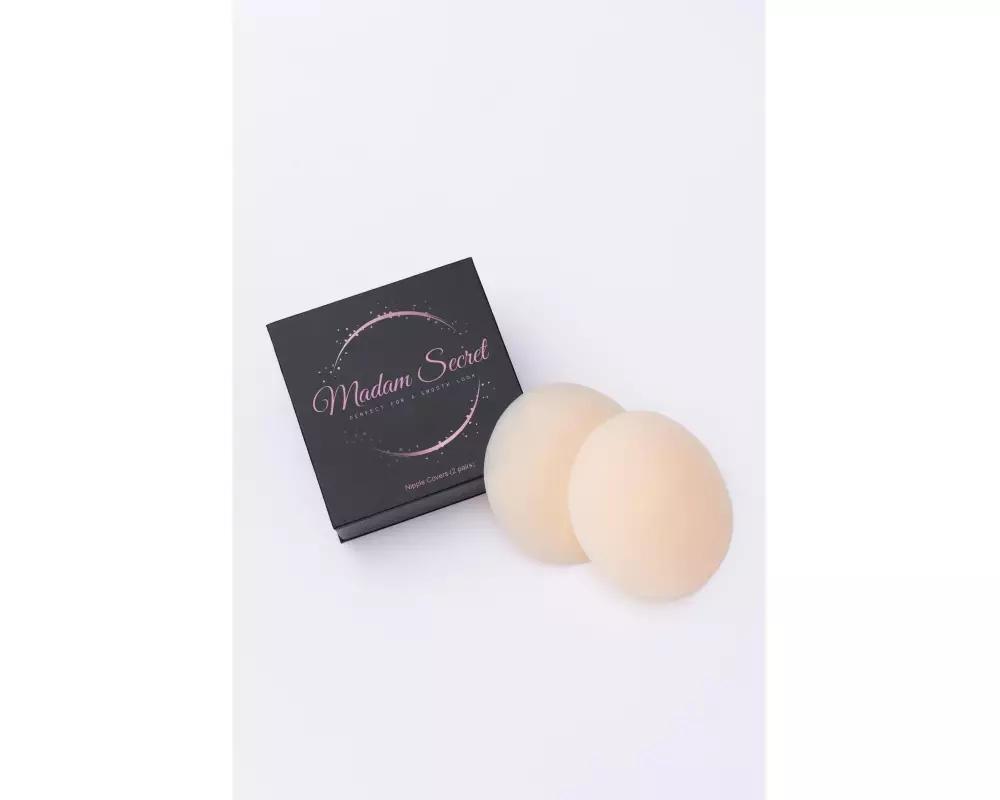 Madame Secret Nipple Cover hellbeige 2 Paar