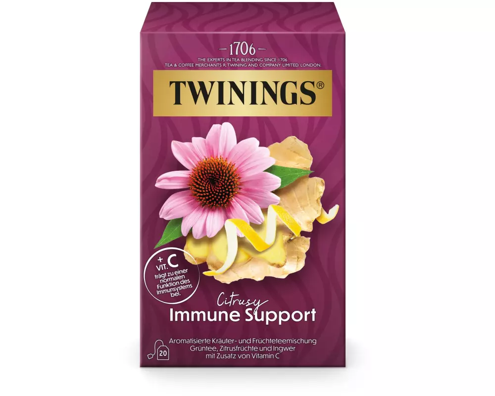 Twinings Teebeutel Citrusy Immune Support 20 Stück