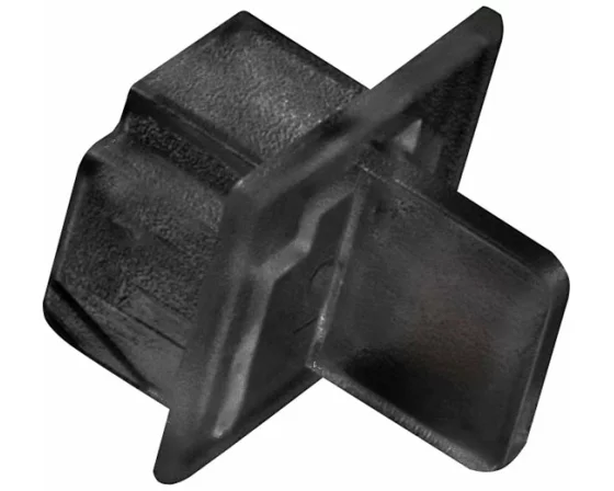 LINDY RJ45 Dust Covers, 10 Pack Colour: Black