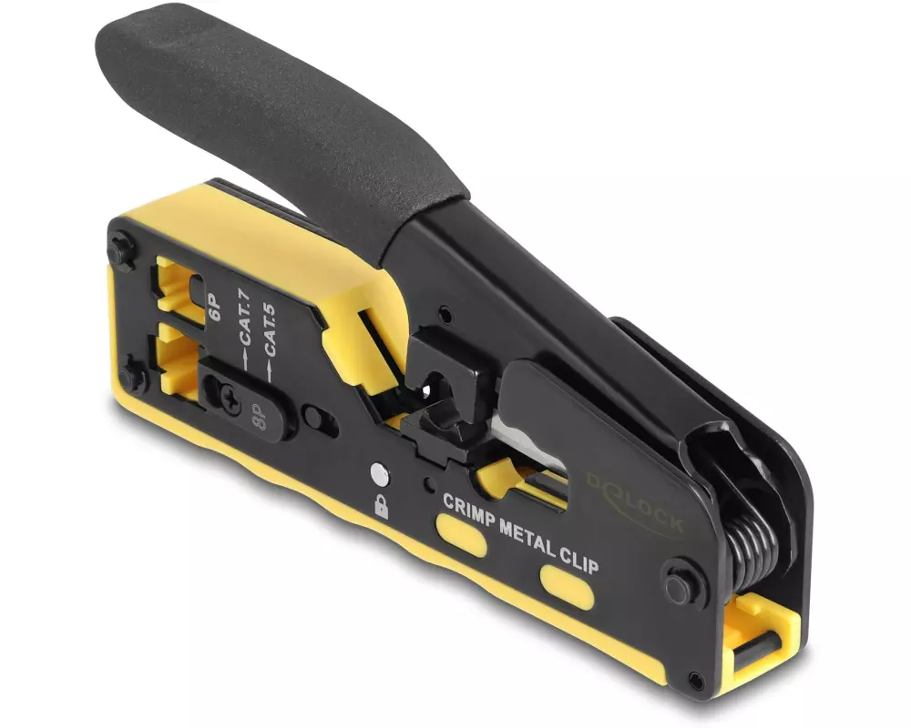 Delock Crimpzange für 6P/8P RJ45/RJ11 Stecker Cat. 5/6/7