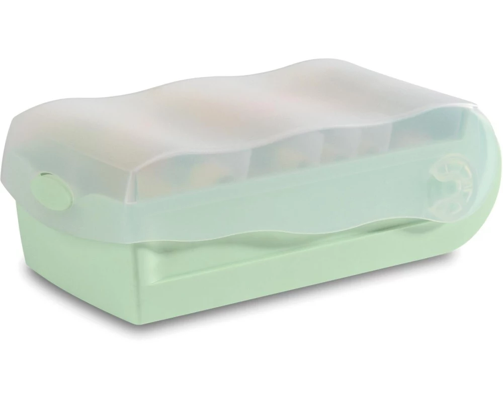 HAN Karteibox Croco A7, Hellgrün