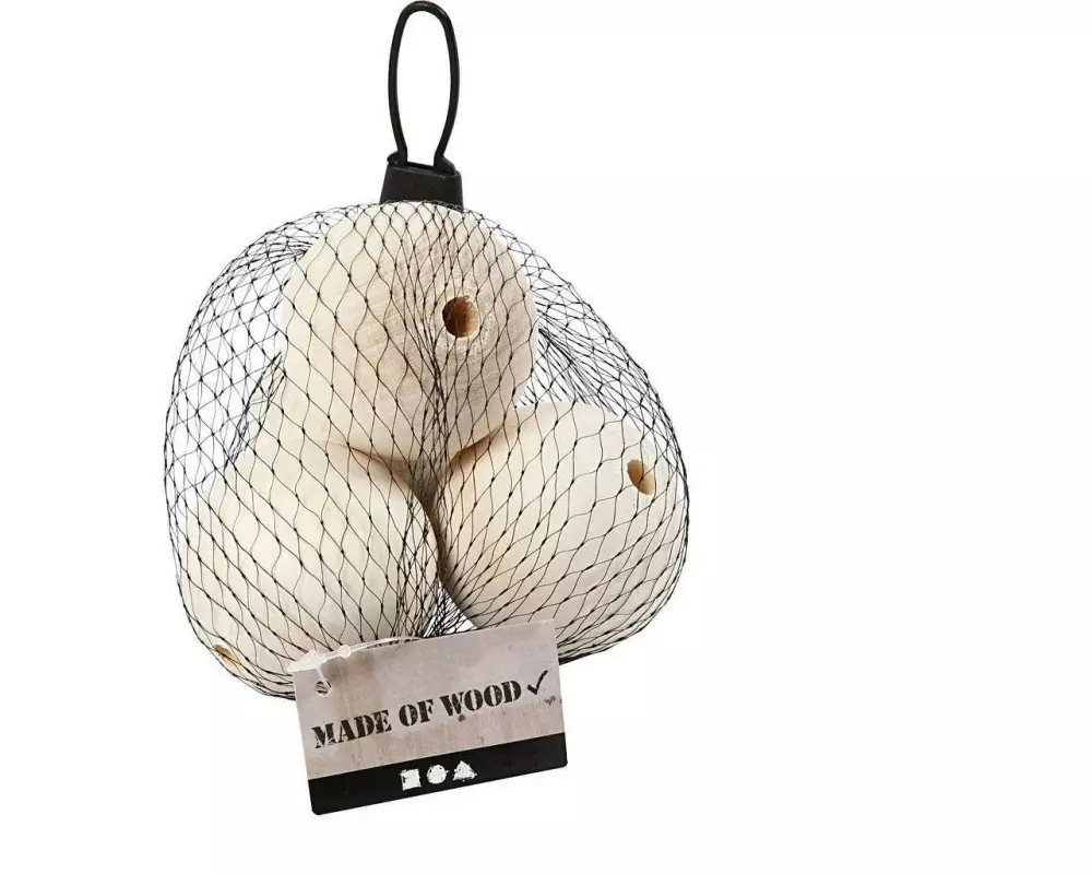 Creativ Company Holzperlen D: 50 mm Lochgrösse: 8 mm