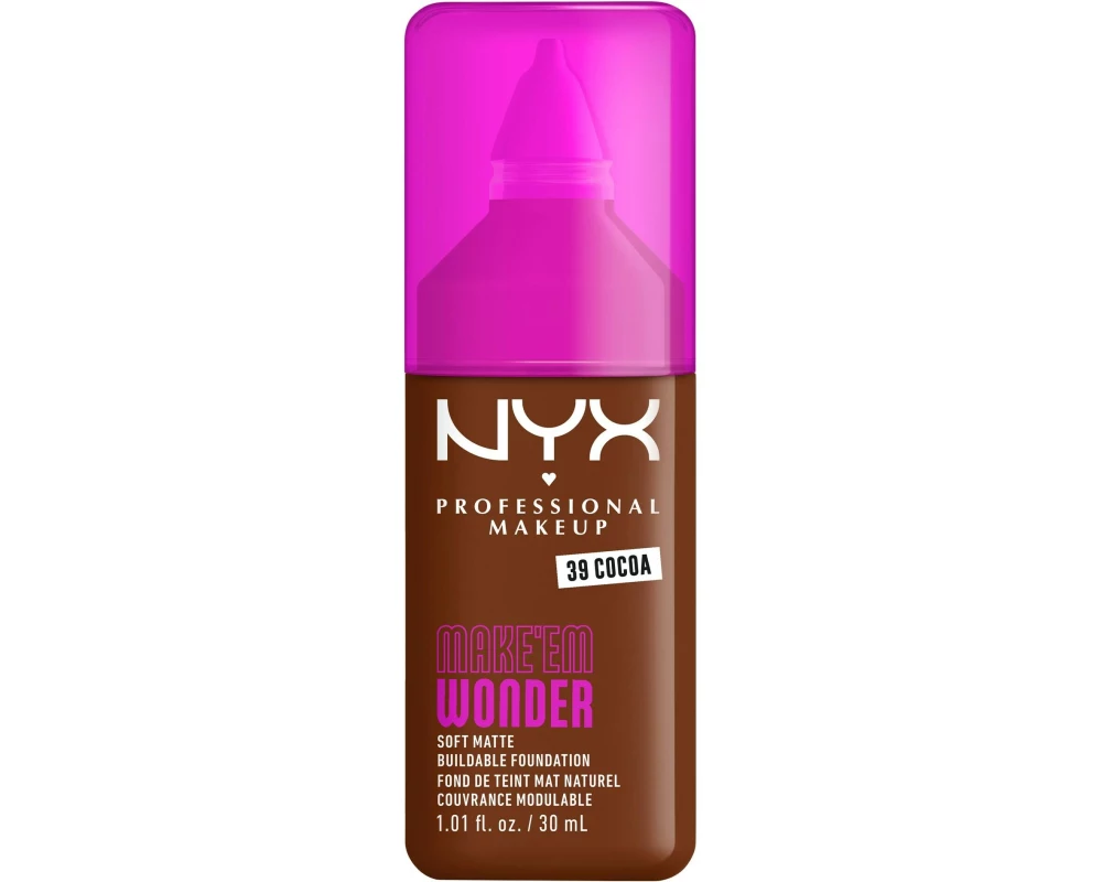NYX Professional Makeup Foundation Make em Wonder 39 Cocoa