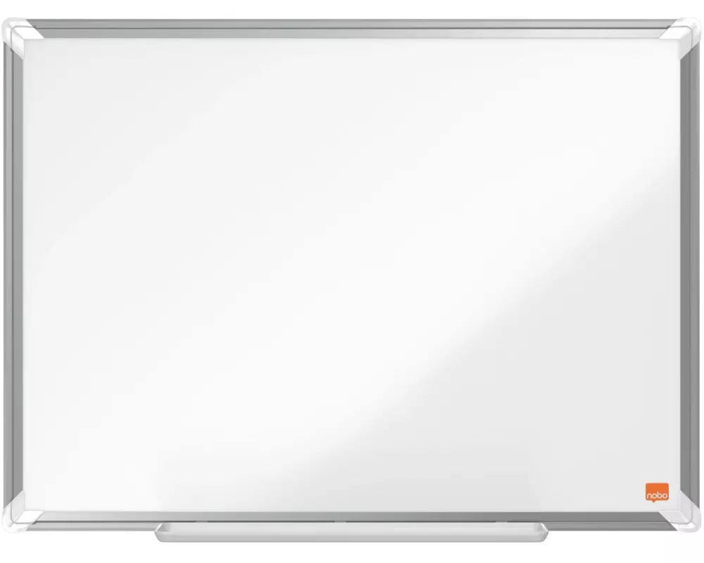 Nobo Whiteboard Premium Plus Emaille 60 cm x 90 cm, Weiss