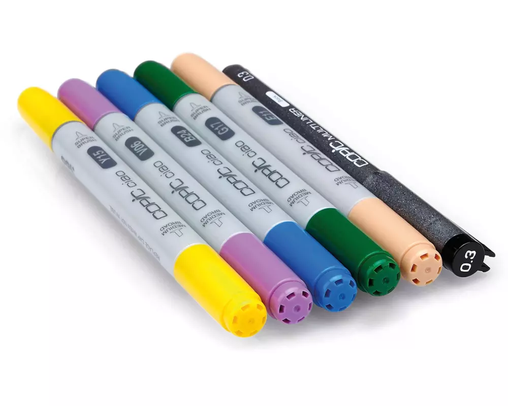 Copic Grafikmarker Ciao 5+1 Set Manga 1