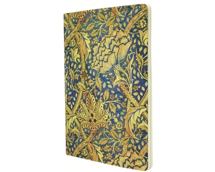 PAPERBLANKS Notizheft A4 CBD6295 Morris Windstoss liniert 80 S.